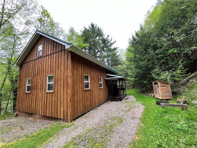 351 2nd Ave, North-Other Area, PA 16353 - view of side of home featuring board and batten siding