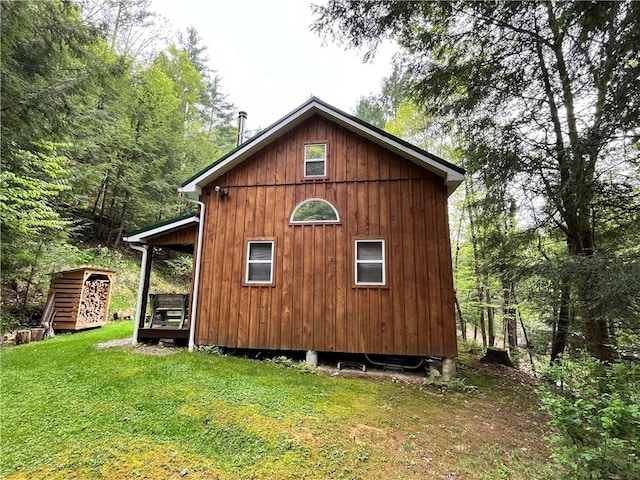 351 2nd Ave, North-Other Area, PA 16353 - view of side of property with a lawn