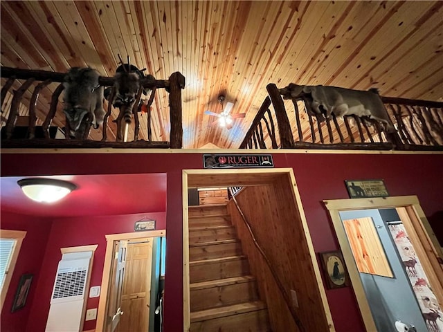 351 2nd Ave, North-Other Area, PA 16353 - stairs featuring wooden ceiling