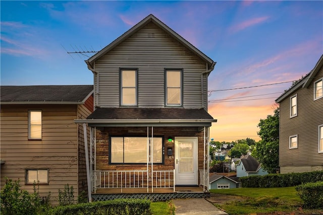208 Maple Ave, City Of But Se, PA 16001 - traditional-style home with covered porch
