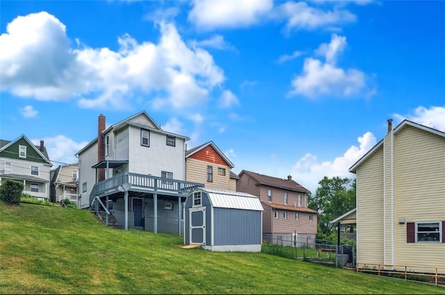 208 Maple Ave, City Of But Se, PA 16001 - back of property featuring a wooden deck and stairs
