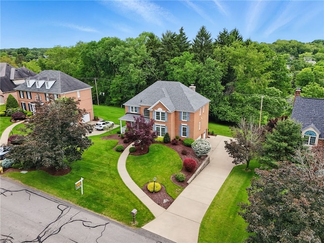 2536 Appletree Dr, Upper St Clair, PA 15241 - view from above of property