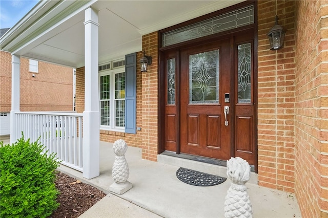 2536 Appletree Dr, Upper St Clair, PA 15241 - view of exterior entry with a porch and brick siding