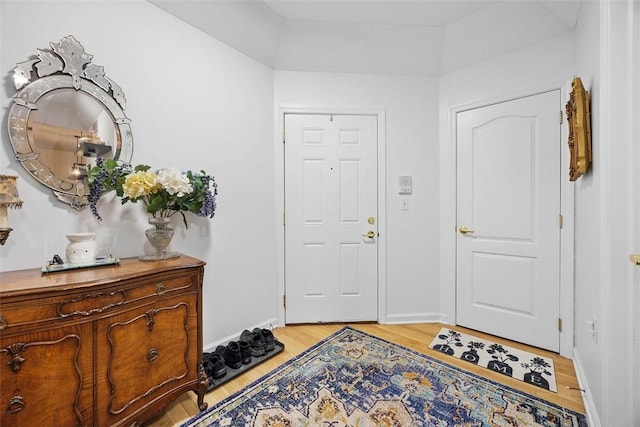 200 Hidden Ridge Ct Unit 202, South Park, PA 15129 - foyer entrance featuring light wood-style flooring and baseboards