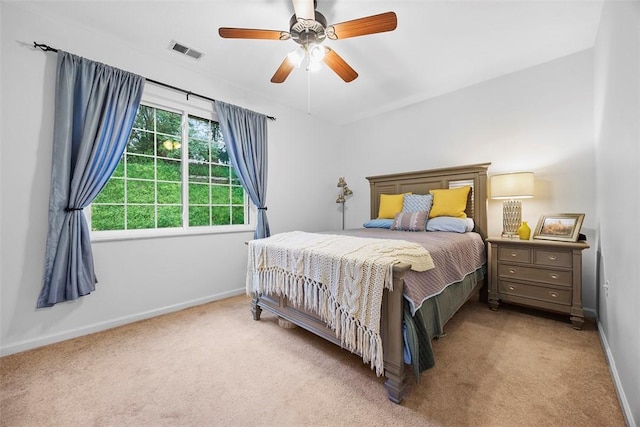 200 Hidden Ridge Ct Unit 202, South Park, PA 15129 - carpeted bedroom with baseboards and ceiling fan