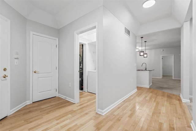 200 Hidden Ridge Ct Unit 202, South Park, PA 15129 - hall with light wood-style floors