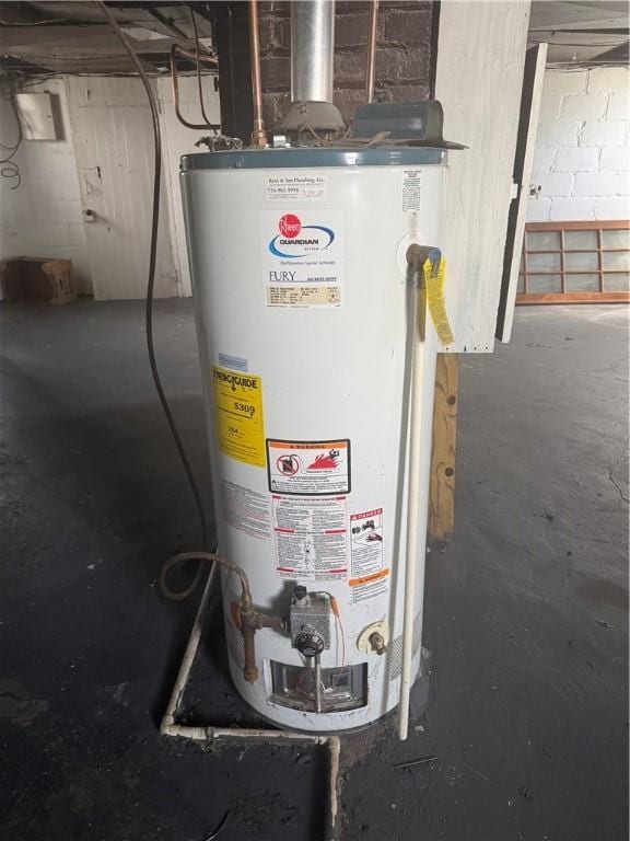257 Euclid Ave, Sharon, PA 16146 - utilities with gas water heater