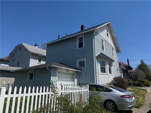 257 Euclid Ave, Sharon, PA 16146 - view of front of house featuring a chimney