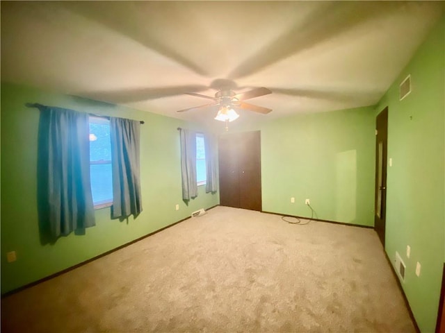 109 Parkside Dr, West Mifflin, PA 15122 - carpeted spare room with ceiling fan and baseboards