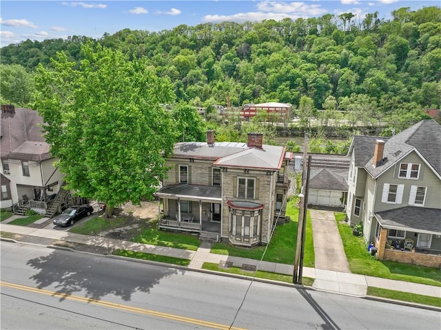 1324 Third Ave, New Brighton, PA 15066 - drone / aerial view