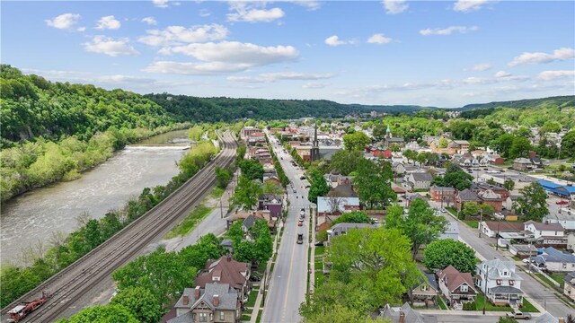 1324 Third Ave, New Brighton, PA 15066 - aerial perspective of suburban area featuring a highway