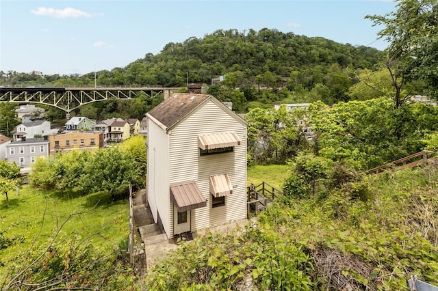 329 Ivondale St, Greenfield, PA 15207 - bird's eye view of a forest