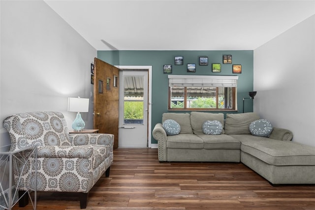 329 Ivondale St, Greenfield, PA 15207 - living area featuring plenty of natural light and wood finished floors