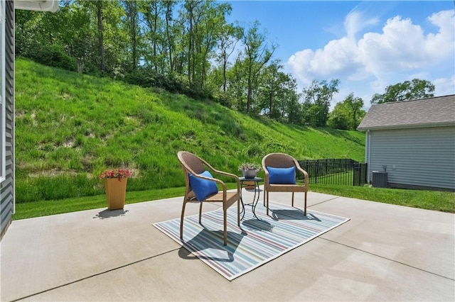 2019 Aiken Ct, Robinson Twp Nwa, PA 15136 - view of patio / terrace with central AC