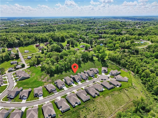 2019 Aiken Ct, Robinson Twp Nwa, PA 15136 - aerial perspective of suburban area with a heavily wooded area