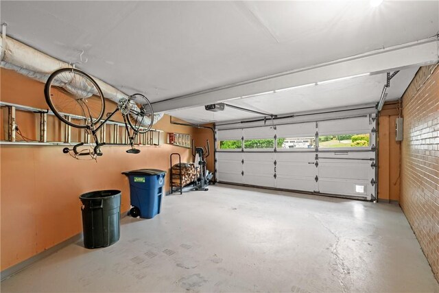 842 Towercrest Dr, Mt Lebanon, PA 15228 - garage featuring a garage door opener