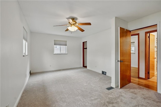 349 State Ave, Beaver, PA 15009 - carpeted empty room featuring a ceiling fan and baseboards