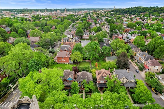 5810 Hampton St, Highland Park, PA 15206 - aerial perspective of suburban area