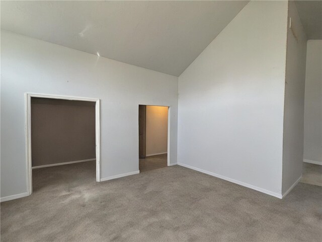 2201 Hunt Club Dr, Hempfield Twp Wml, PA 15601 - unfurnished bedroom with carpet flooring and high vaulted ceiling