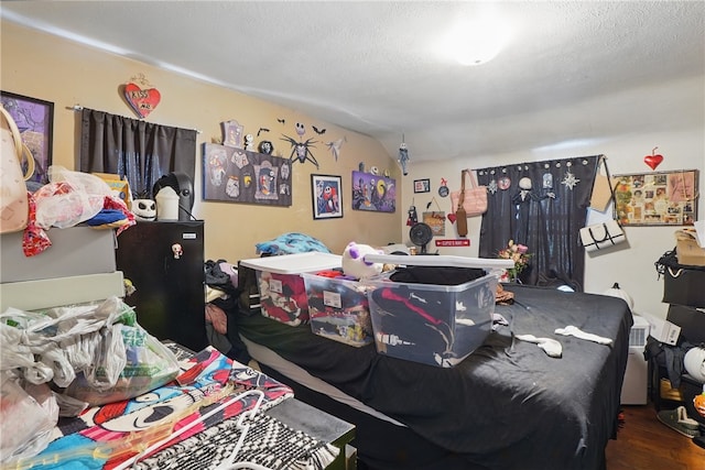 4218 Lebanon Church Rd, West Mifflin, PA 15122 - bedroom featuring wood finished floors and vaulted ceiling