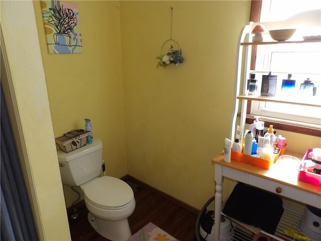 192 Searight Ave, Uniontown, PA 15401 - bathroom with wood finished floors and toilet