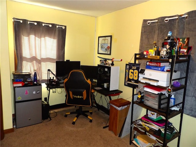 192 Searight Ave, Uniontown, PA 15401 - view of carpeted home office