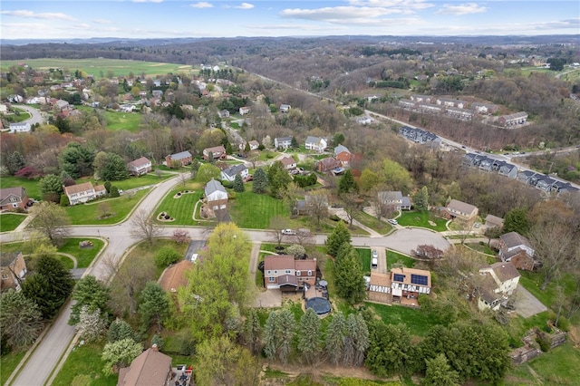 7104 Cresswyck Ct, Marshall, PA 15090 - aerial overview of property's location featuring nearby suburban area