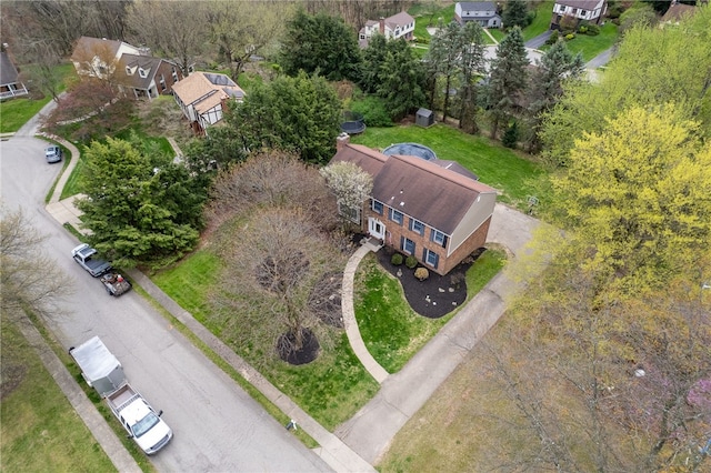 7104 Cresswyck Ct, Marshall, PA 15090 - aerial perspective of suburban area