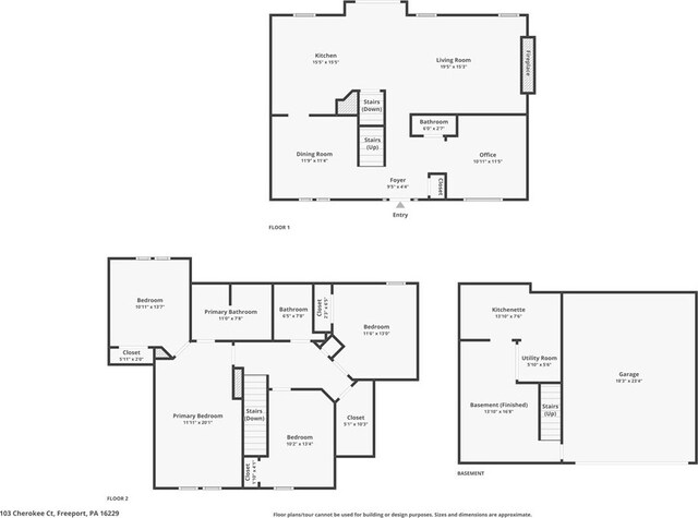 103 Cherokee Ct, Buffalo Twp But, PA 16229 - home floor plan