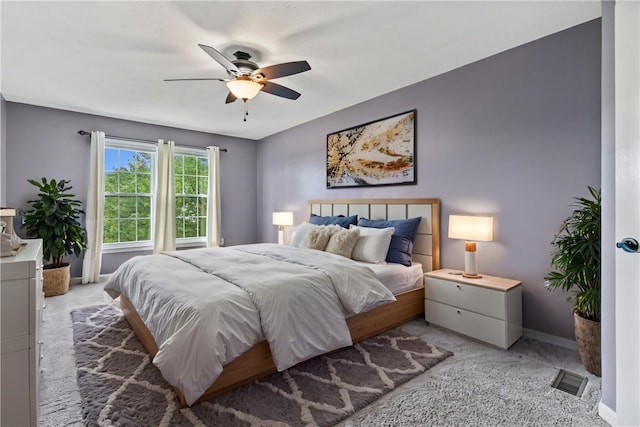 103 Cherokee Ct, Buffalo Twp But, PA 16229 - bedroom with light carpet, ceiling fan, and baseboards