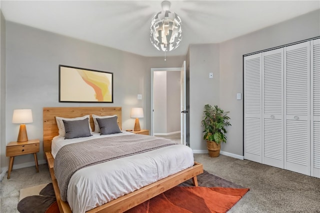 103 Cherokee Ct, Buffalo Twp But, PA 16229 - carpeted bedroom with baseboards and a closet