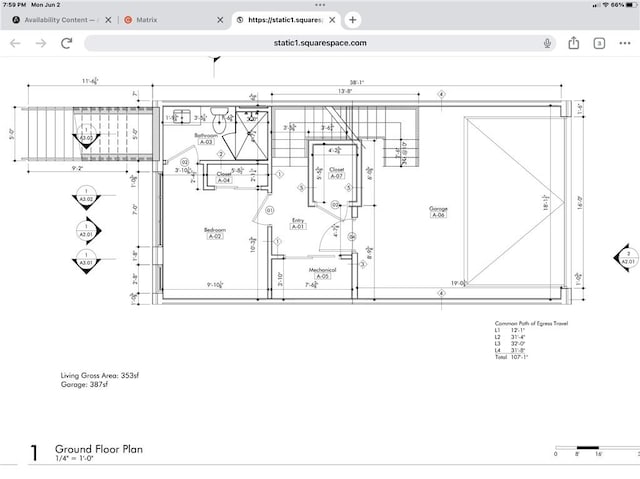 234 44th St, Lawrenceville, PA 15201 - property floor plan