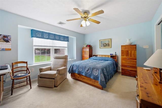 1011 Sunnyfield Ct, Penn Twp Wml, PA 15636 - bedroom featuring carpet and a ceiling fan