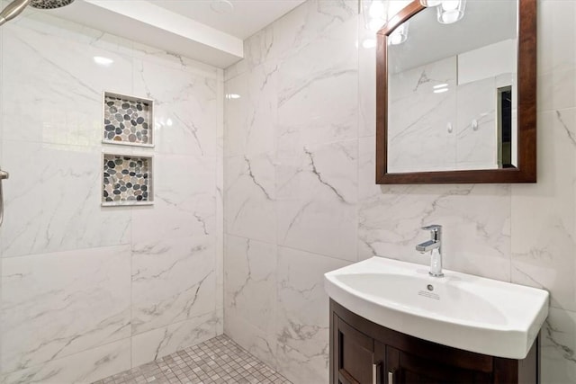 3319 Beechwood Blvd, Squirrel Hill, PA 15217 - full bath featuring vanity and a tile shower