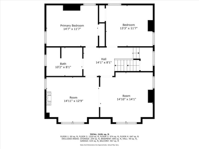 3319 Beechwood Blvd, Squirrel Hill, PA 15217 - property floor plan