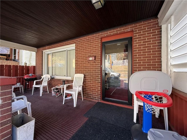 7134 Gladefield St, Lincoln-Larimer, PA 15206 - entrance to property with brick siding