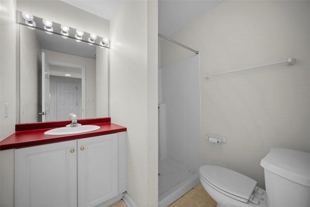 10276 Rinaman Rd, Mccandless, PA 15090 - bathroom featuring toilet, a stall shower, and vanity