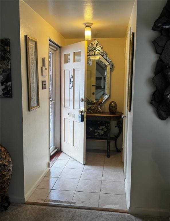 5 Barton Dr, Churchill Boro, PA 15221 - corridor featuring light tile patterned flooring and baseboards