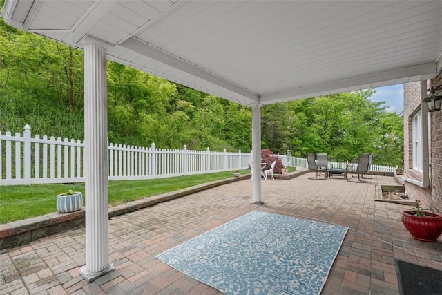 1544 Eldorado Dr, Hopewell Twp Bea, PA 15001 - view of patio