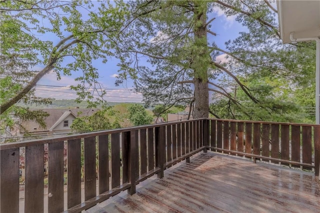136 E Crafton Ave, Crafton, PA 15205 - view of wooden deck