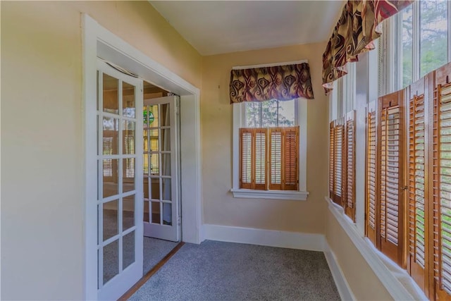 136 E Crafton Ave, Crafton, PA 15205 - unfurnished sunroom with french doors