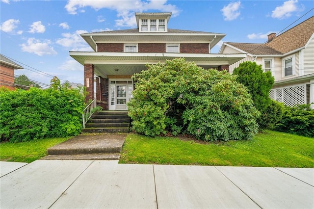 301 W Patriot St, Somerset Boro, PA 15501 - traditional style home with brick siding and a porch