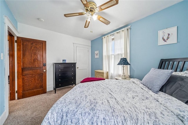 301 W Patriot St, Somerset Boro, PA 15501 - bedroom featuring carpet and a ceiling fan