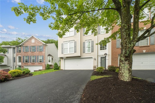 8201 Club Side Dr, Adams Twp, PA 16046 - townhome / multi-family property with a garage and driveway