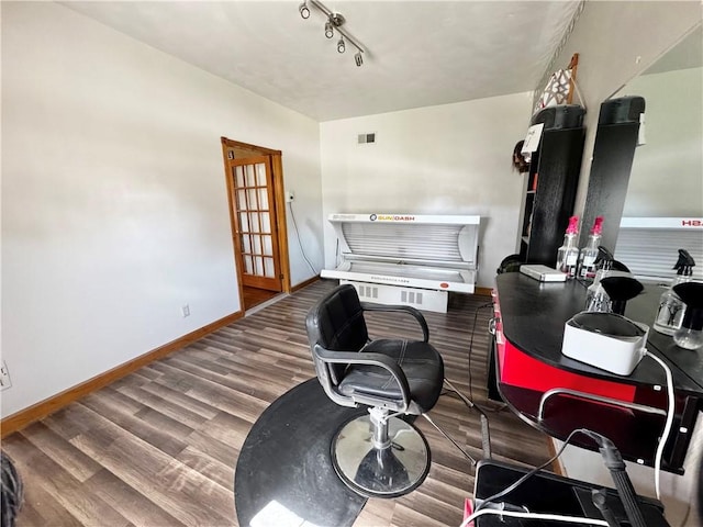 211 Stephens St, Vanderbilt, PA 15486 - miscellaneous room with wood finished floors and baseboards