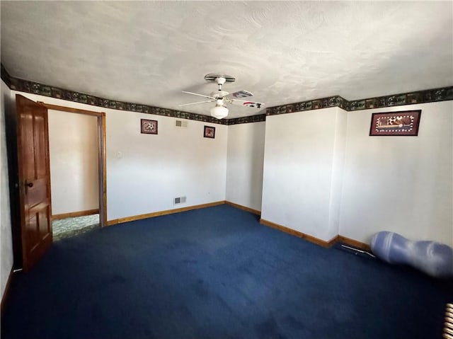 211 Stephens St, Vanderbilt, PA 15486 - carpeted empty room featuring ceiling fan and baseboards