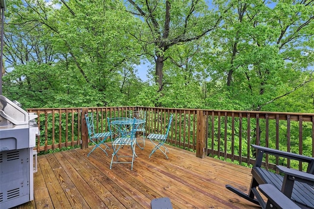273 Inglewood Dr, Mt Lebanon, PA 15228 - deck featuring outdoor dining area and a grill