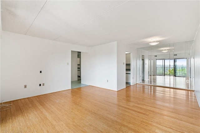 5600 Munhall Rd Unit 606, Squirrel Hill, PA 15217 - empty room with wood finished floors