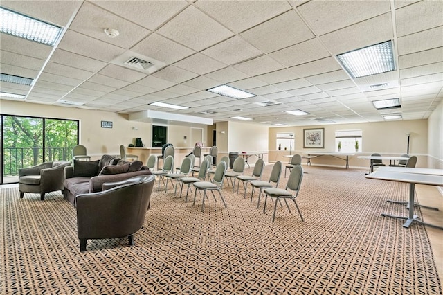 5600 Munhall Rd Unit 606, Squirrel Hill, PA 15217 - misc room featuring carpet flooring and a drop ceiling