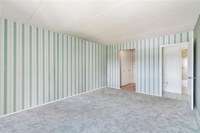 5600 Munhall Rd Unit 606, Squirrel Hill, PA 15217 - unfurnished bedroom featuring carpet and wallpapered walls